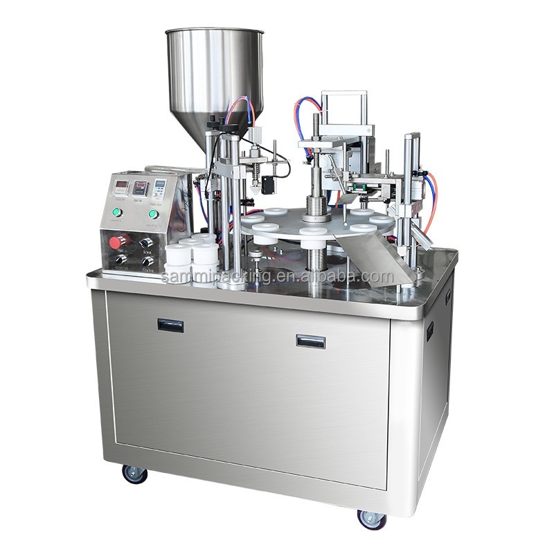 Automatic Electric Facial Cream Cosmetic Tube Filling & Sealing Machine for Shampoo Lotion Body Oil Packing Machines