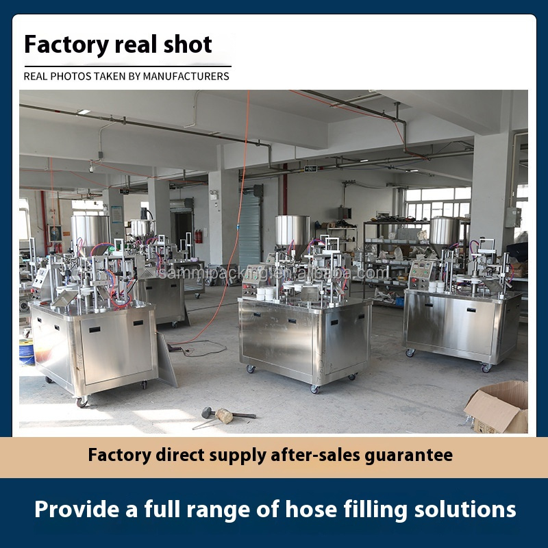 Automatic Electric Facial Cream Cosmetic Tube Filling & Sealing Machine for Shampoo Lotion Body Oil Packing Machines