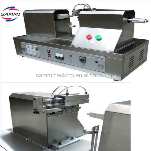 Sigillatrice per tubi morbidi in plastica per dentifricio e pasta cosmetica a ultrasuoni manuale semiautomatica