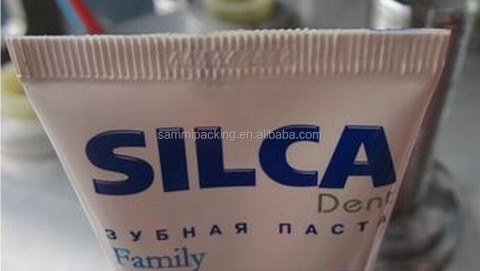 Sigillatrice per tubi morbidi in plastica per dentifricio e pasta cosmetica a ultrasuoni manuale semiautomatica