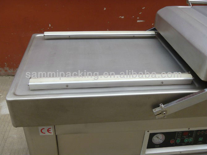 Macchina confezionatrice sottovuoto a doppia camera multifunzione per pancetta di manzo, pollo, tofu, arachidi, pesce e frutti di mare