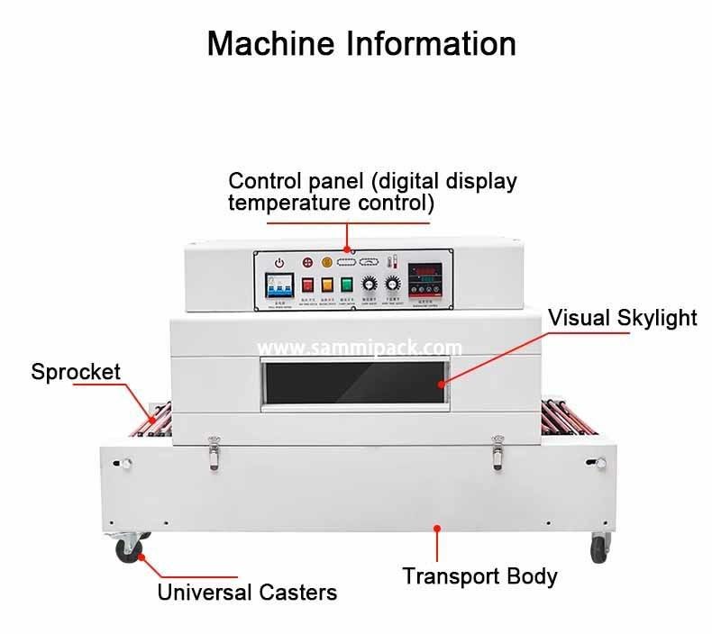 Macchina avvolgitrice piccola a basso prezzo, manicotto termoretraibile multiuso per scatole di profumo, video, libri, ecc.