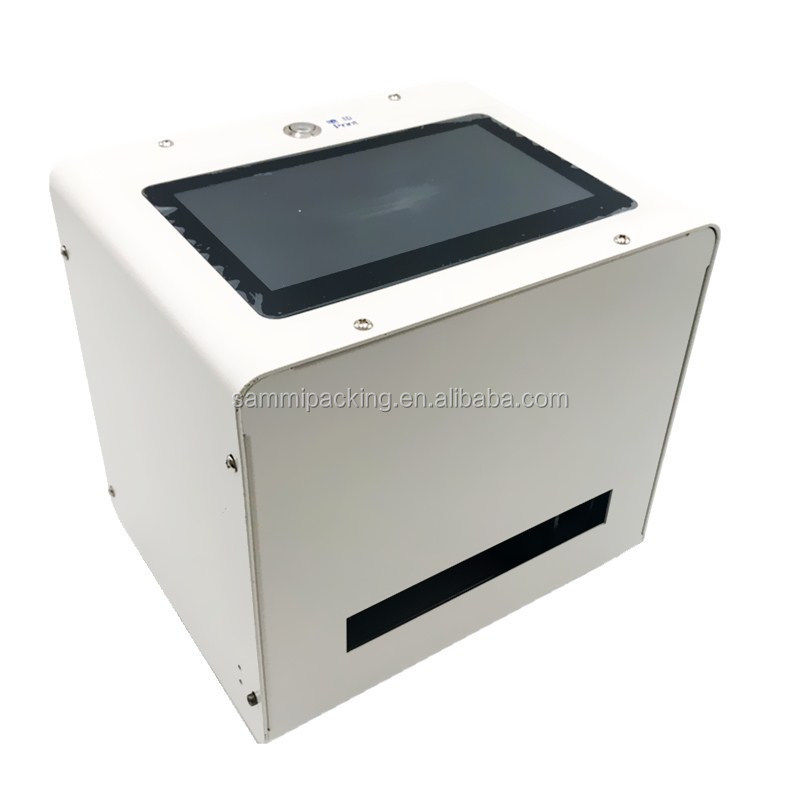 Nuova arrivata stampante a getto d'inchiostro intelligente ad alta definizione per la stampa di codici di date su sacchetti di plastica, cartoni e bottiglie di carta