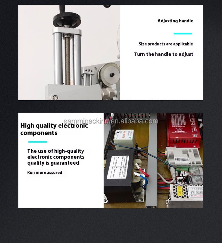 Etichettatrice ad alta precisione per bottiglie piatte, scatole, carte, sacchetti - Etichettatrice autoadesiva superiore e inferiore