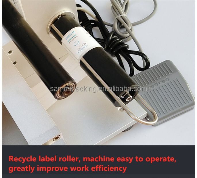 Etichettatrice a superficie piana a basso costo, applicatore di etichette per oggetti piani ad alta precisione per bottiglie quadrate, scatole, carte