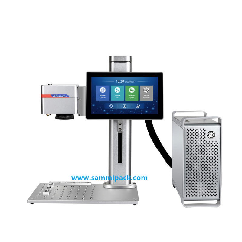 Macchina per la codifica laser di grado industriale per stampante a getto laser ad alta velocità per bottiglie