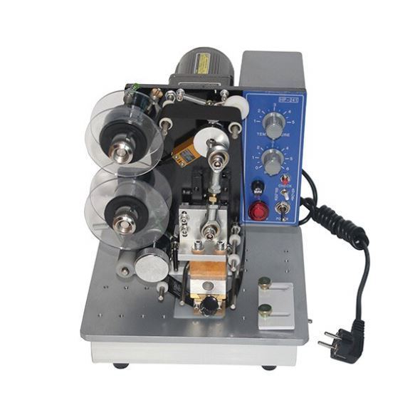 241B Manuale Borsa di plastica Etichette cartacee Data di produzione Data di scadenza Macchina per la stampa di lotti