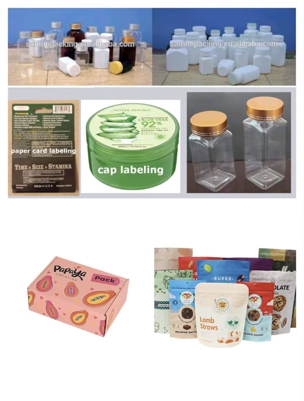 Macchina etichettatrice professionale personalizzata per superfici piane per scatole/sacchetti/coperchi, erogatore di etichette adesive per bottiglie quadrate