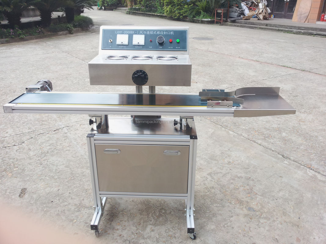 Fornitori cinesi Macchina di tenuta automatica ad induzione di tenuta ad aria di raffreddamento Tipo di tappo LGYF-2000B