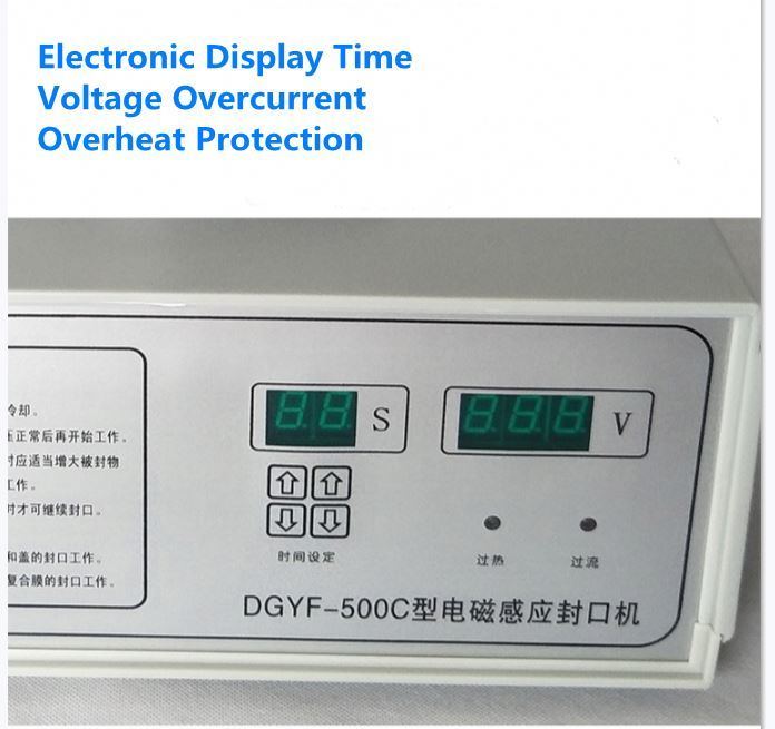 Il prezzo più economico DGYF-500C Induction Sealing Machine Aluminium Foil Sealer Machine (60-120mm)