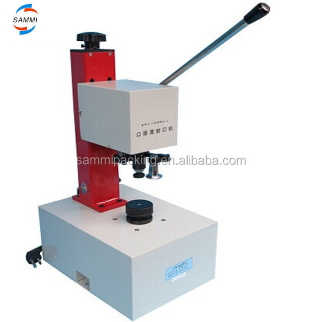 Tappatrice Manuale per Flaconi di Liquidi Orali, Fiale, Flaconi di Penicillina, Flaconi di Antibiotici