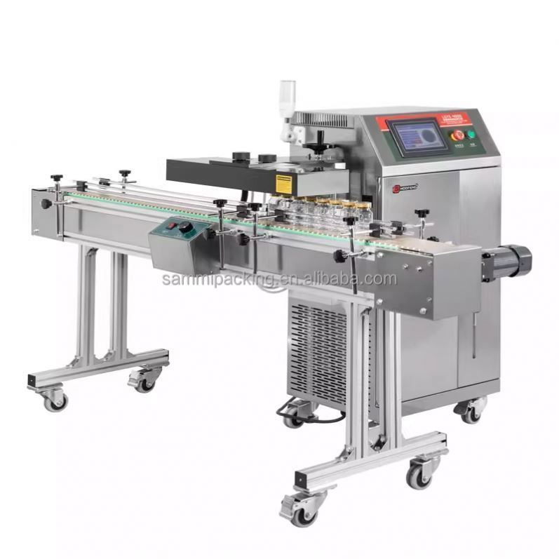 2025 Nuova LGYS-4000 Aluminum Foil Induction Sealing Machine High Efficiency Induction Sealer con linea di produzione di trasportatori