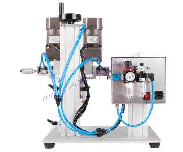 Macchina tappatrice elettrica da tavolo semiautomatica per bevande, nuova, dispositivo automatico per la chiusura a vite di tappi per bottiglie, sigillatura con motore