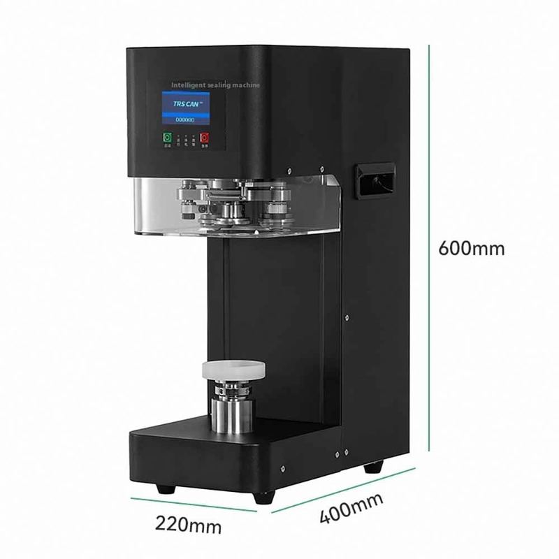 Prezzo all'ingrosso Macchina di sigillamento delle lattine commerciali, 3S High Speed Electric Seamer per lattine di bevande/alimenti, alta precisione
