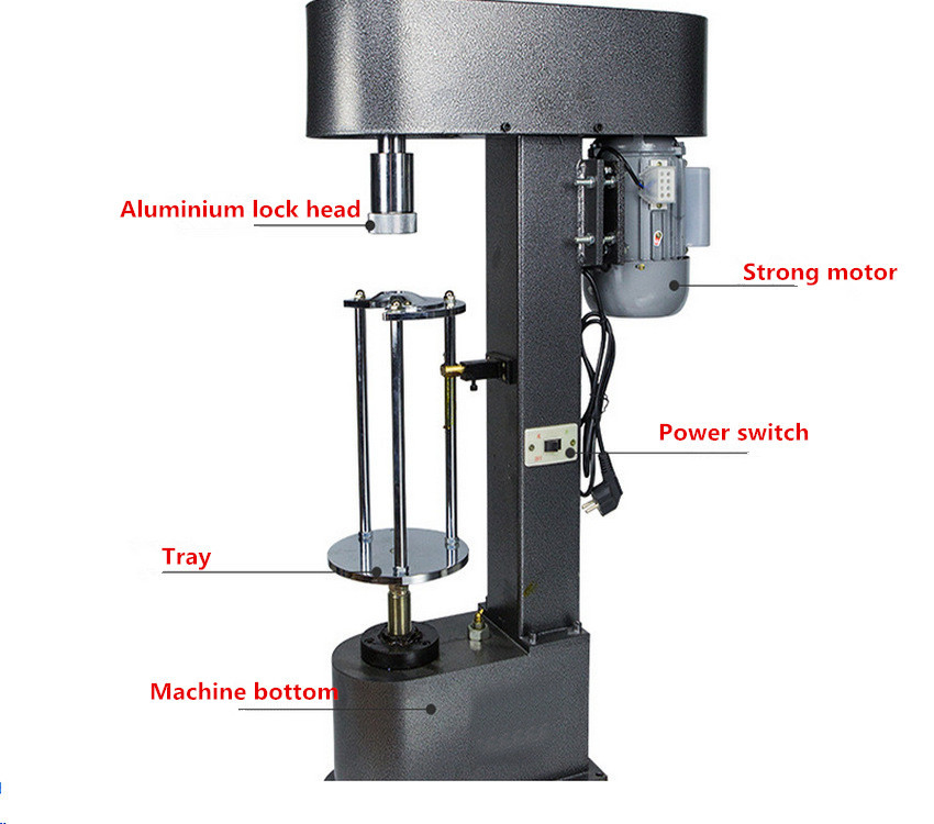 High Quality Capping Machine for Aluminum Caps, High Precision ROPP Capper for Wine, Liquor, and Beverage Bottles