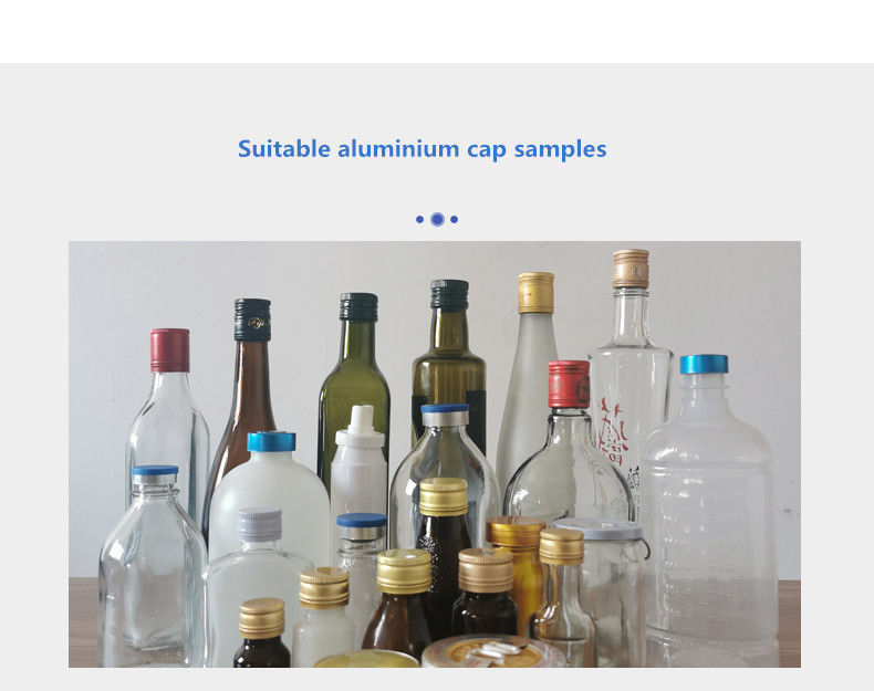 Macchina tappatrice ROPP a prezzo economico, sigillatrice per tappi in alluminio DK-50 ad alta precisione per bottiglie di vetro, tappatura di vino e liquori