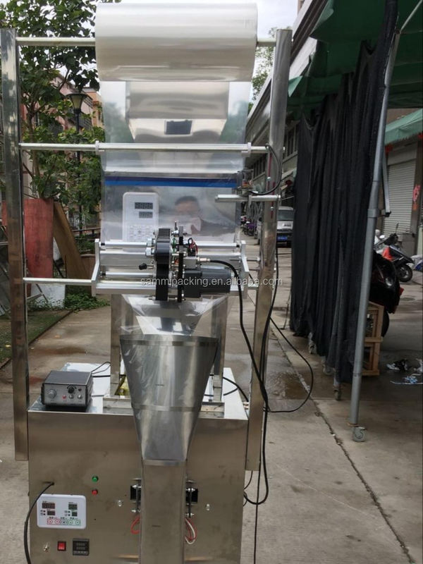 Vendita molto calda 100-500g Volumetric Automatic Bag Packing Machine con Dataprinter Photocell Sensor