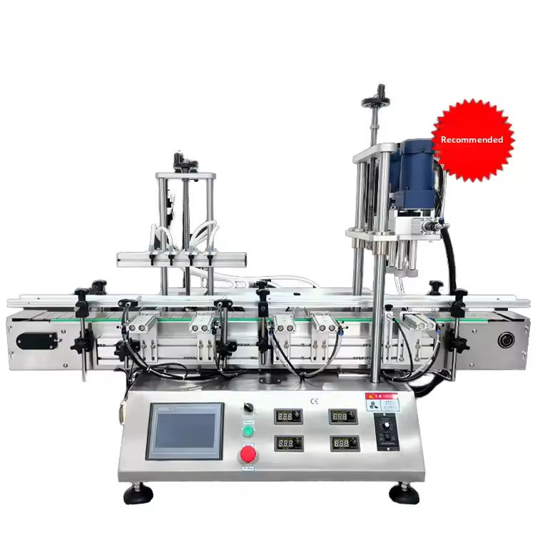 Piccolo Desktop 1ml-10ml Liquid Glass Vial Filling Crimping Capping Machine for Beverages Oils Magnetic Pump Piccolo volume