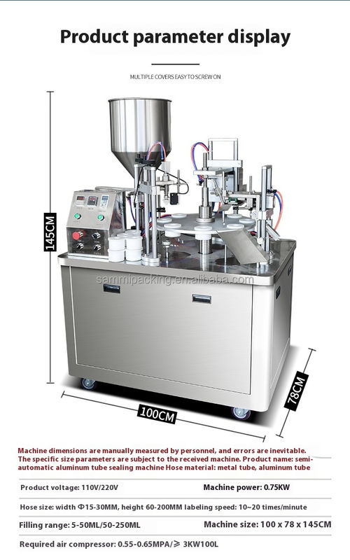 Macchina di sigillamento di tubi di plastica ad ultrasuoni professionale