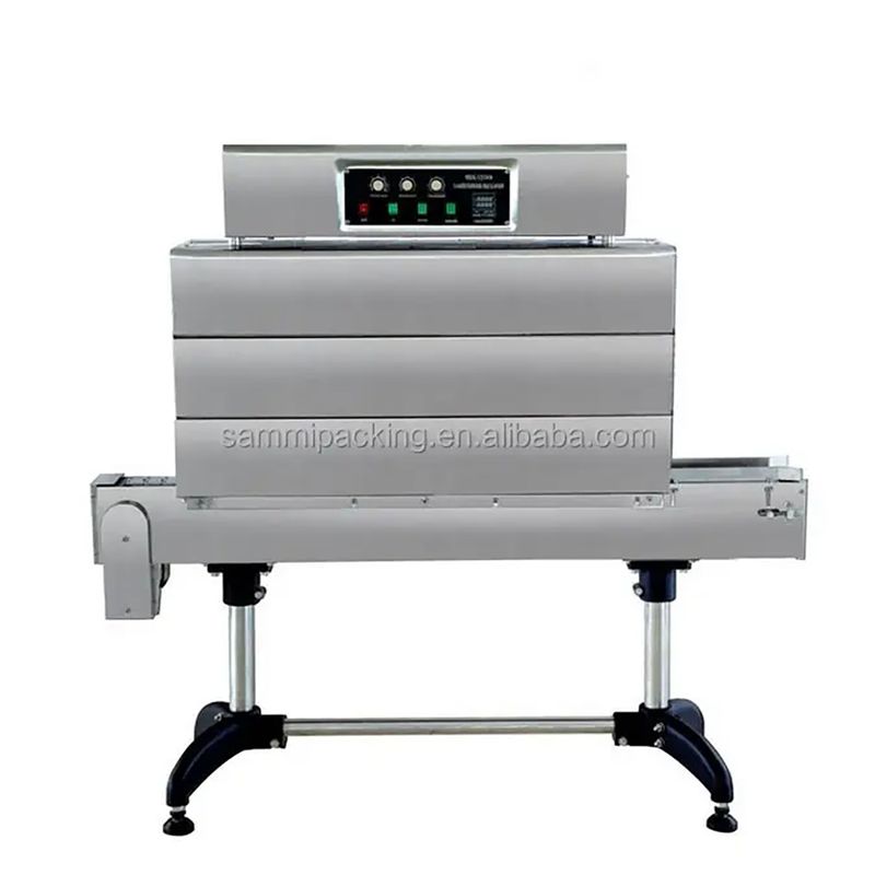 Vendita a caldo Piccole bottiglie di plastica automatiche Pvc Calore Termica Rimborso Film Tunnel Manica Etichettatura Imballaggio Macchina