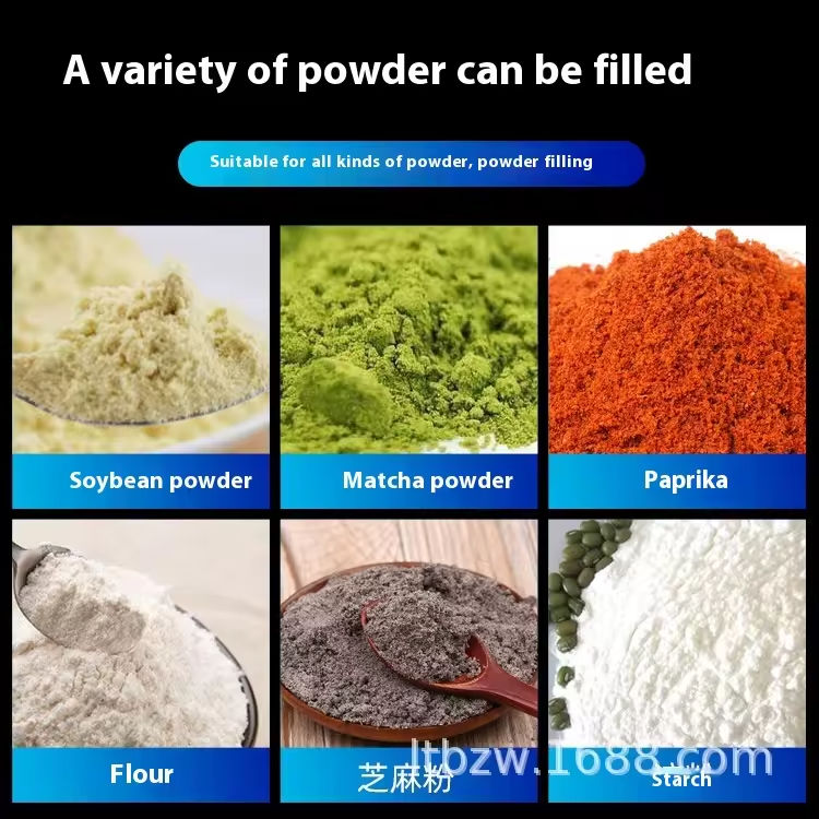 Macchina confezionatrice riempitrice con pesatrice personalizzata per caffè, peperoncino, piccole proteine, latte in polvere, spezie, latte in polvere, detersivo in polvere