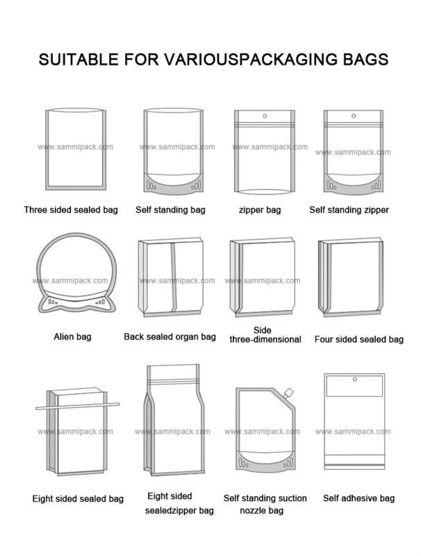 Nuovo design completamente automatico Stand up pouch bag Machine di imballaggio di riempimento e sigillamento di alta efficienza Pre-made bag con CE