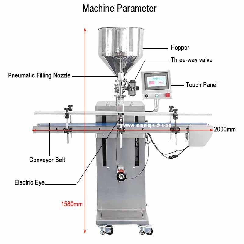 Fabbrica all'ingrosso Custom Automatic Servo Cream Shampoo Lotion Butter di arachidi macchina di riempimento in vendita