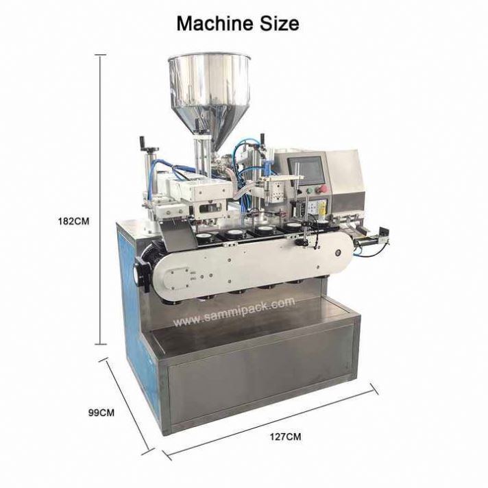 Macchina automatica di riempimento e sigillamento di tubi di crema cosmetica a ultrasuoni Macchina di riempimento e sigillamento di tubi morbidi