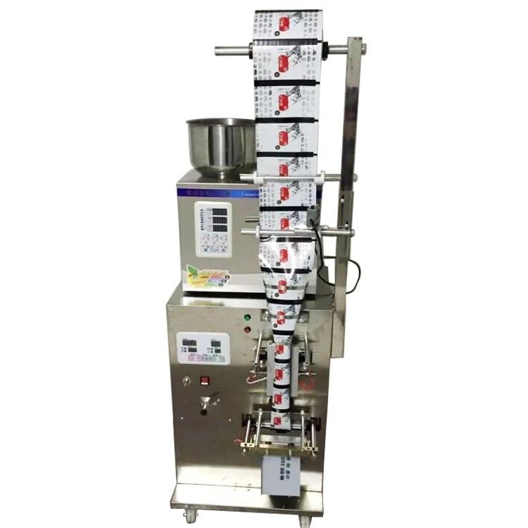 Nuovo prodotto SMFZ-70 Automatic Sachet Salt Filling Packing Sealing Machine Wood Machine for Specis Polvere/noci/grano/riso 2-200G
