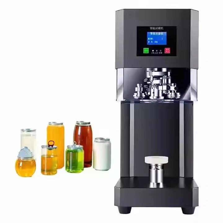 Best Sell 2025 Macchina di sigillamento delle lattine ad alta efficienza, sigillatore automatico per lattine di PET/alluminio/tin, basso prezzo e facile manutenzione