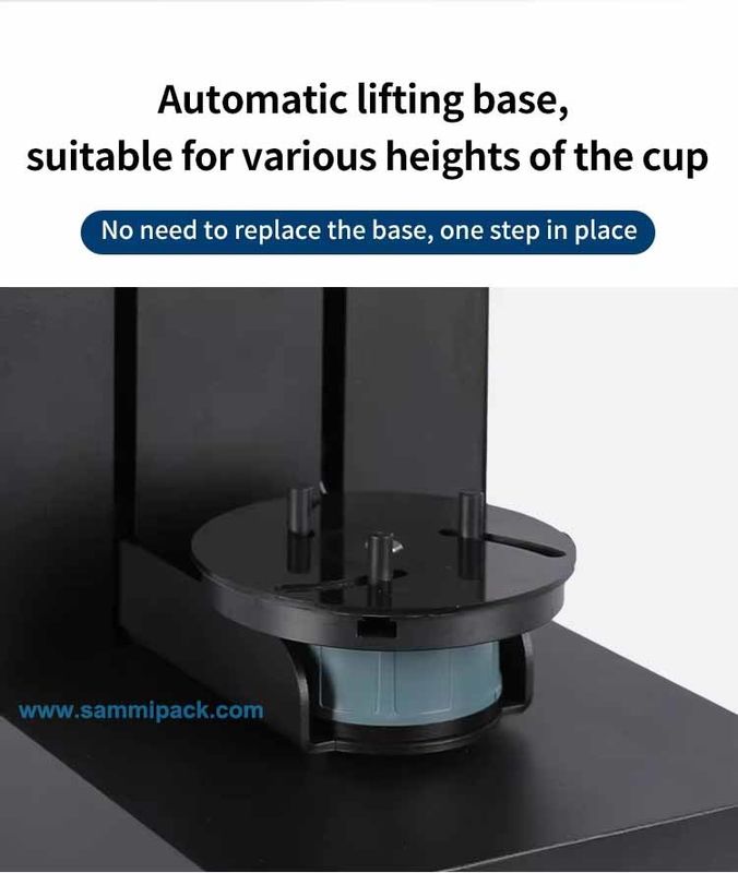 2025 Nuova Macchina Intelligente per la Sigillatura di Lattine in PET/Alluminio con Touch Screen, Macchina per l'Inscatolamento ad Alta Efficienza per Negozi di Bubble Tea in Vendita