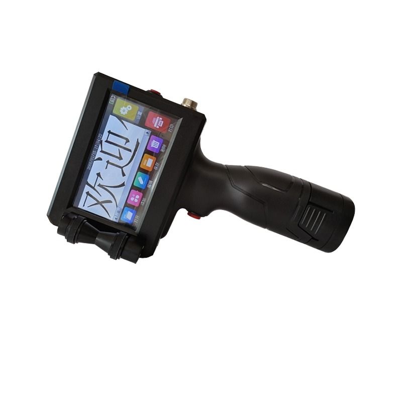 Macchine di codifica per stampanti a getto d'inchiostro portatili da 25,4 mm per cartoni a data batch