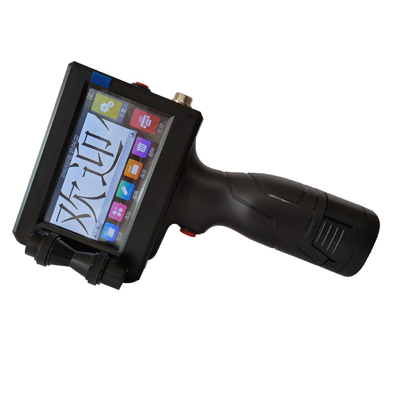 Macchine di codifica per stampanti a getto d'inchiostro portatili da 25,4 mm per cartoni a data batch