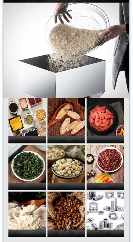 Macchina erogatrice di tè a grande capacità 100-2500g, riempitrice di polveri, macchina di pesatura semiautomatica