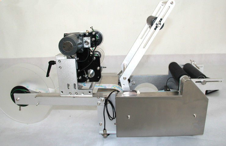 Etichettatrice semiautomatica MT-50D per bottiglie/vasetti rotondi di alta qualità con codificatore a stampa a caldo