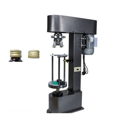 Macchina di copertura semiautomatica ad alta precisione per le bottiglie di vino e whisky