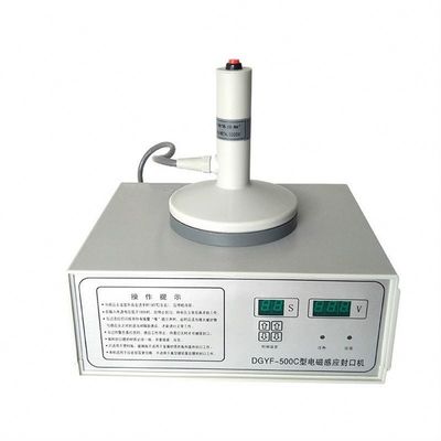 Macchina di sigillamento a induzione dei barattoli di vetro, Macchina di sigillamento del tappo delle bottiglie DGYF-500C