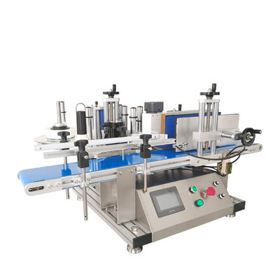 Adesivo Sapone Liquido Macchine di etichettatura automatiche bottiglie d'acqua 2 lato con codificatore