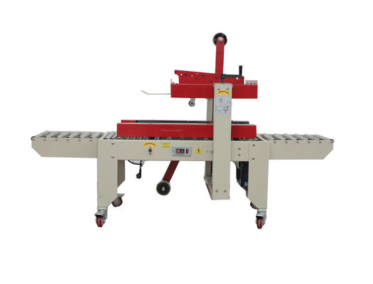 FXJ-4030 semiautomatica a guida sinistra e destra cintura cassetta cartone macchina di sigillamento del nastro