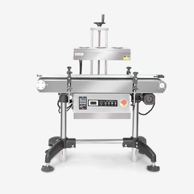 Sealer per bottiglie in foglio di alluminio Macchina di sigillamento termico ad induzione elettromagnetica per lattine di bevande Barili di carta Equipaggiamento di imballaggio in vetro