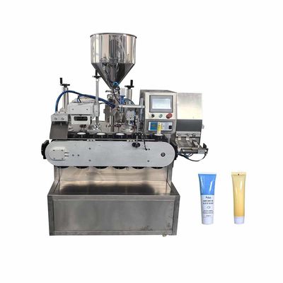 Cosmetics Cream Ointment Plastic Soft Tube Hose Filler Sealer Filling And Sealing Machine