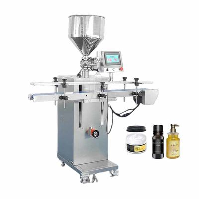 2025 Nuova macchina automatica per l'imballaggio di liquidi, pasta calda, salsa verticale, succo di chili, salsa di miele, con trasportatore
