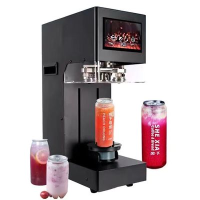 Sigillatrice intelligente per lattine con touchscreen, in metallo e plastica, per bibite, tonno, bevande, saldatrice per lattine