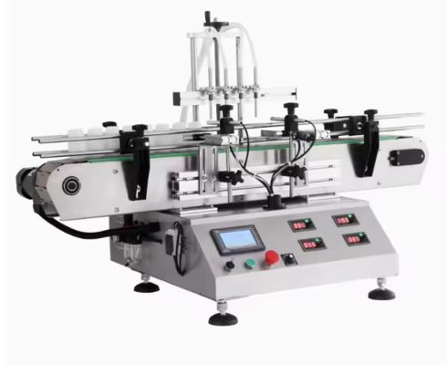 4 Teste Pompa magnetica automatica di riempimento liquido per olio di acqua di succo