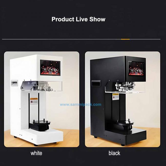 Macchina elettrica di sigillatura per il facile funzionamento dell'industria alimenti in scatola snack carta da tè latta può coperchio 3
