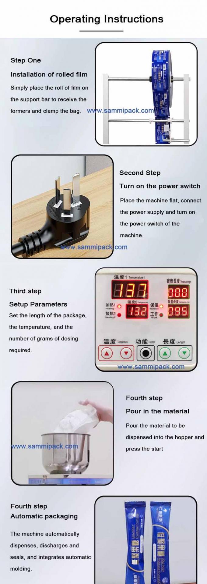 120.000 kg singolo peso lordo carta materiale di imballaggio polvere di tè macchina di imballaggio con stampello caldo 6