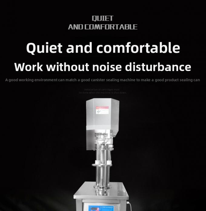 Sealer di lattina verticale Commerciale semiautomatica lattina sigillatore per lattina di plastica lattina di alluminio 5
