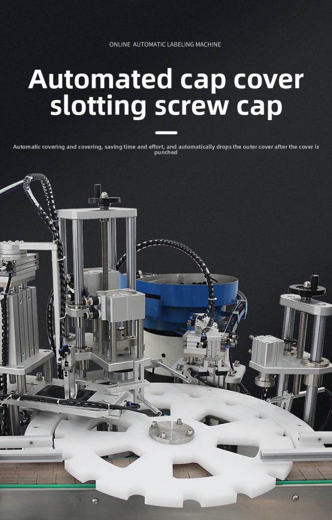 Linea di produzione automatica ad alta velocità per l'annodatura degli erogatori di profumo e l'avvitamento dei tappi in plastica 3