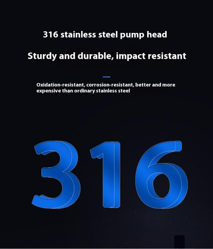 4 Teste Pompa magnetica automatica di riempimento liquido per olio di acqua di succo 6