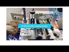 Alta precisione Top Sale MT-60 Top Flat Surface Labeling Machine per coperchi di bottiglie